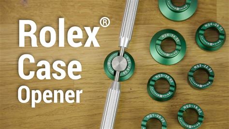 how to get a rolex to start working|rolex watch opener tool.